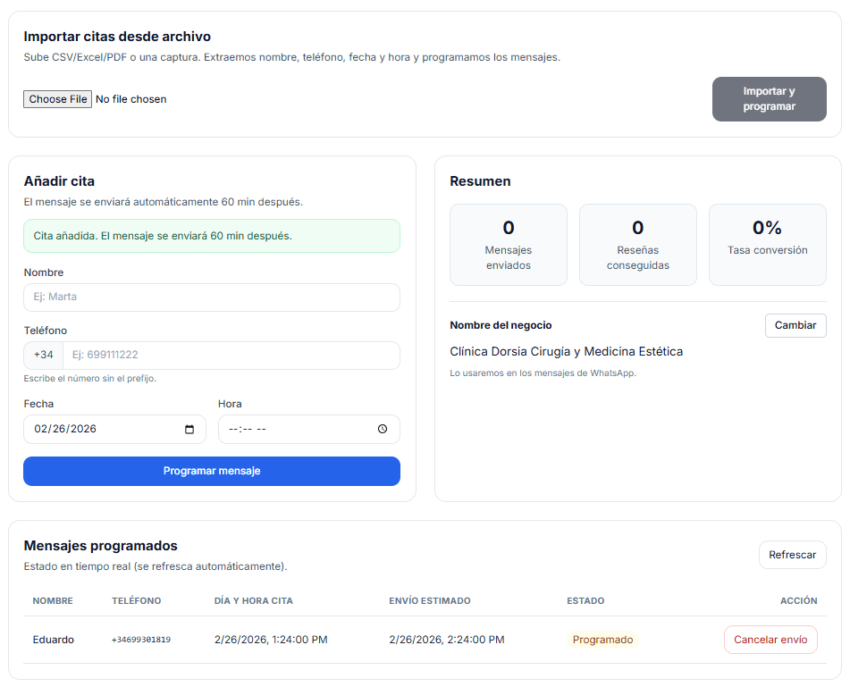 Panel de reseñas AIBE